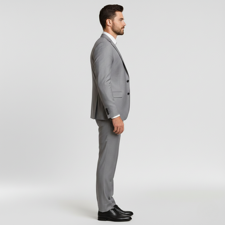 Costume 3 pièces pour homme avec veste, gilet et pantalon pour mariages