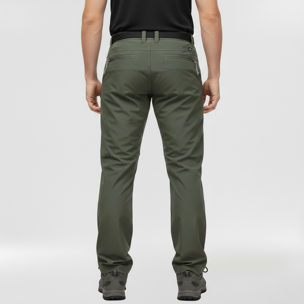 Spodnie bojówki męskie z bocznymi kieszeniami i prostym krojem