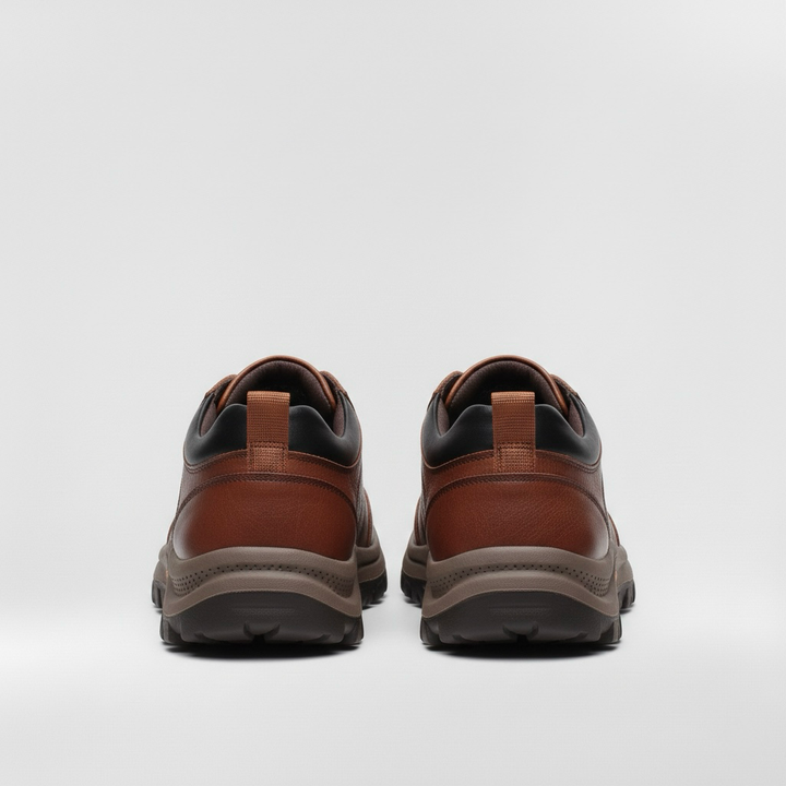 Kožené pánské boty na šněrování do kanceláře a na smart casual