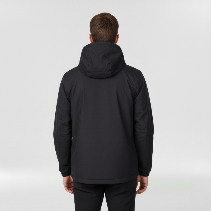 Wodoodporna kurtka z kapturem dla mężczyzn, na co dzień i na zewnątrz jesienią