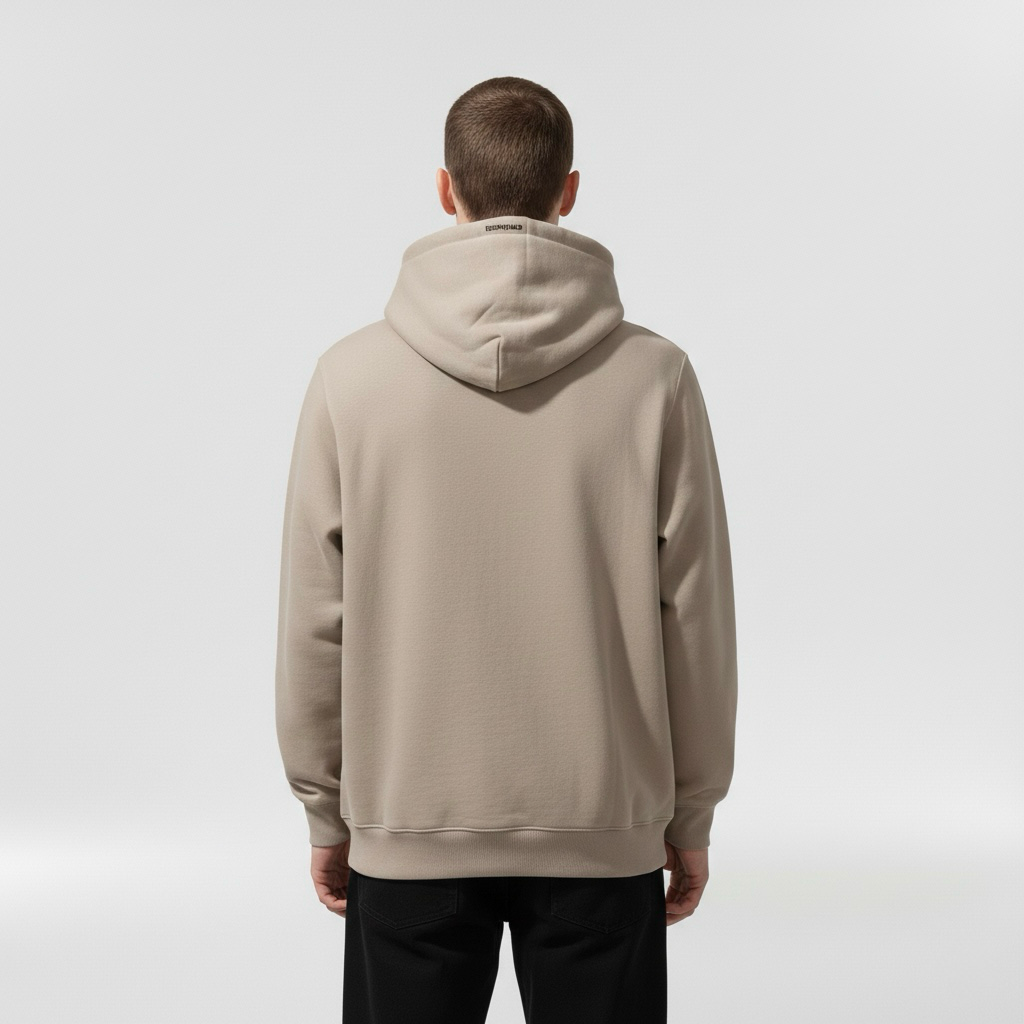 Kurtka z kapturem męska z regulowanym sznurkiem do codziennego, swobodnego użytku