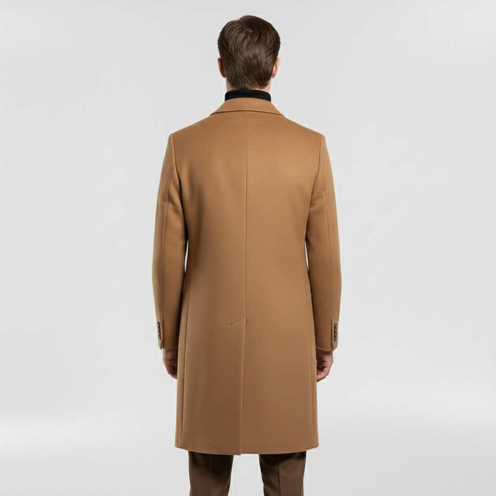 Klasický plášť pro elegantní a neformální zimní a pracovní soupravy