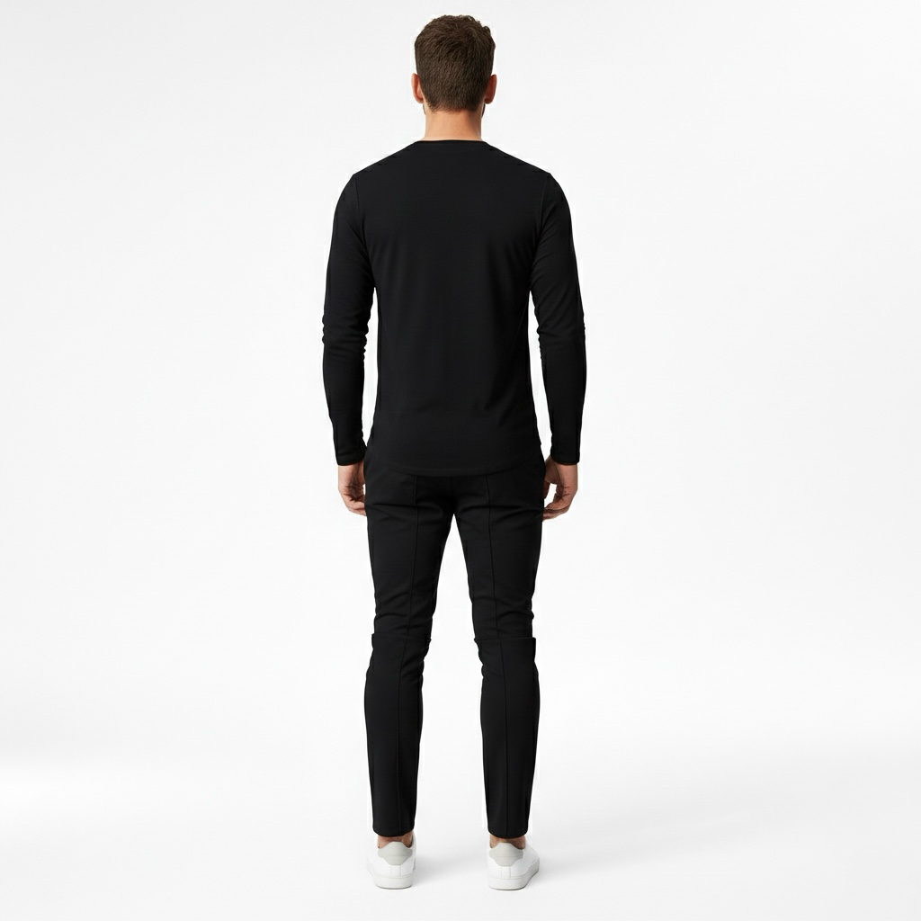 Conjunto de chándal para hombre con sudadera y joggers para una comodidad informal