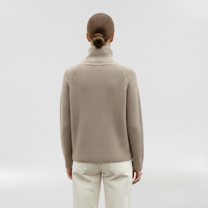 Sweter damski na guziki z przodu do codziennego noszenia