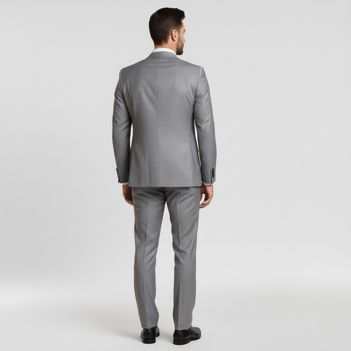 Costume 3 pièces pour homme avec veste, gilet et pantalon pour mariages