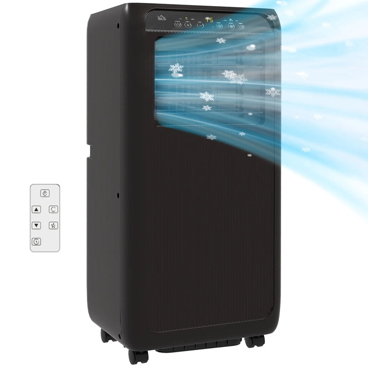 HOMCOM mobile Klimaanlage 3in1 9000BTU Timer Fernbedienung