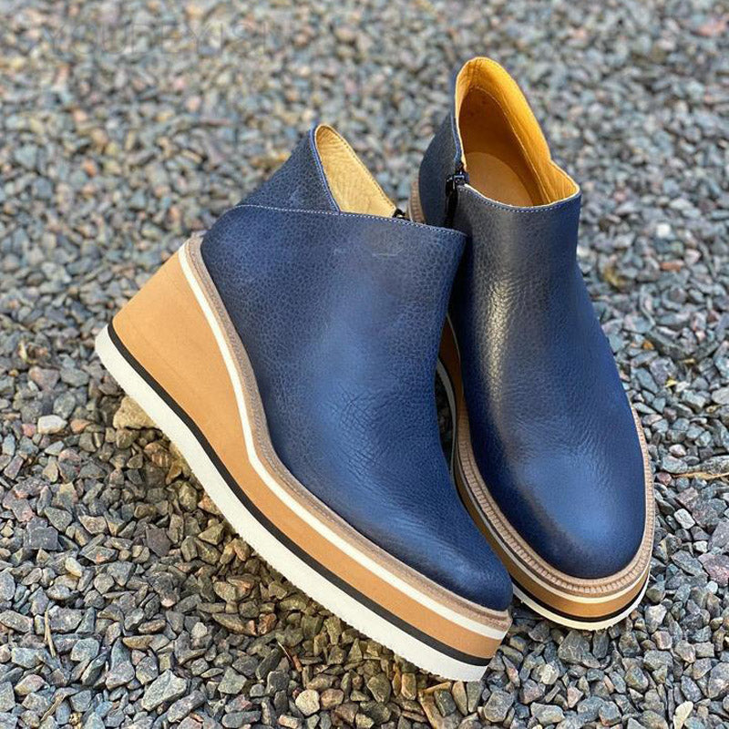 Noelle Botines Mujer | Botas Cortas de Invierno con Suela Elevada