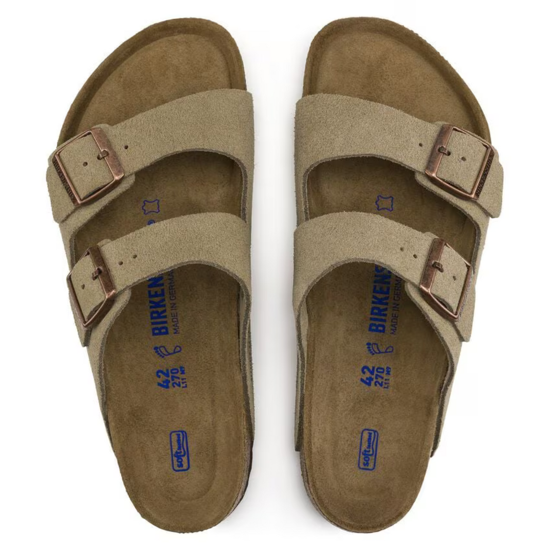 Arizona | Ante Taupe – Sandały casual z miękką anatomiczną wkładką