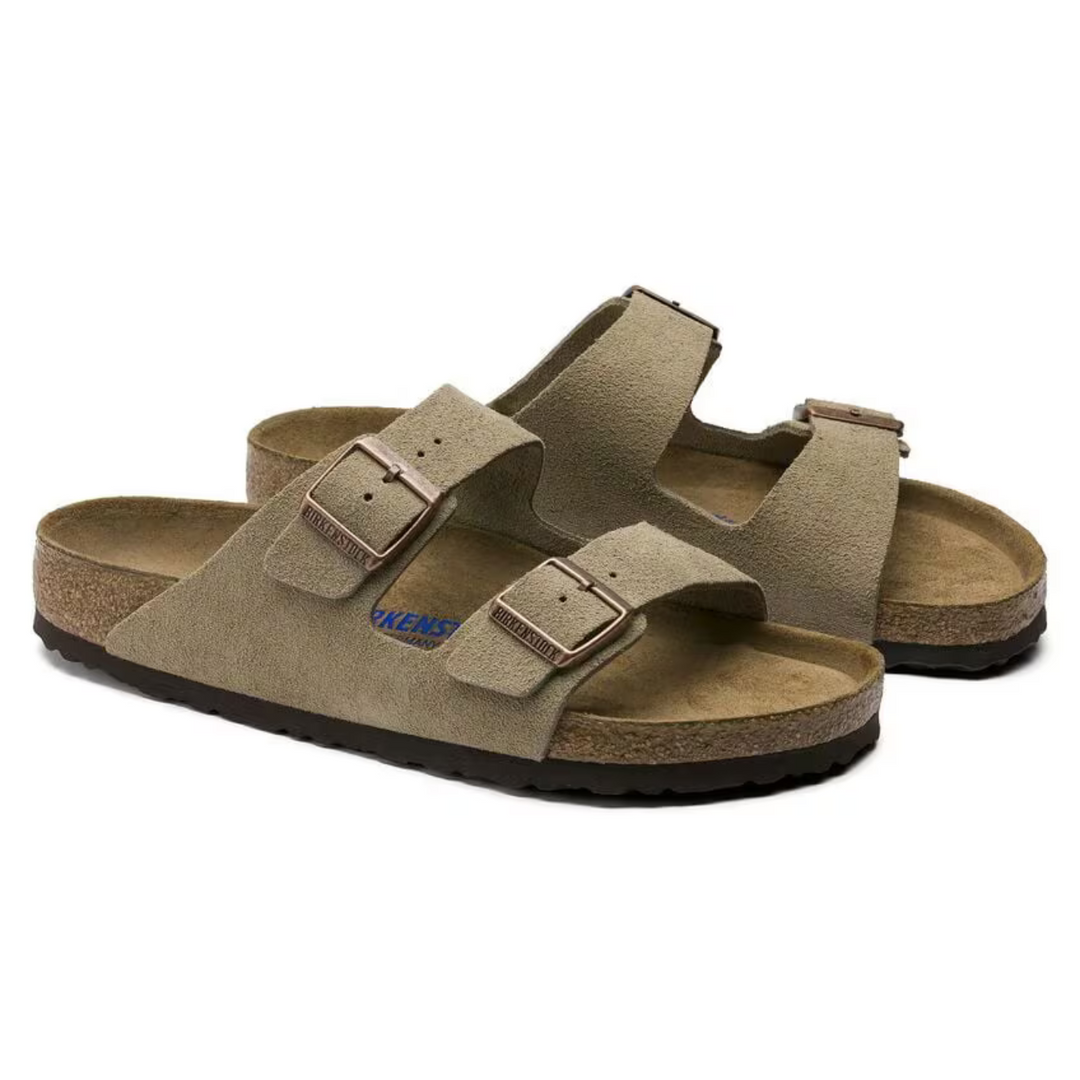 Arizona | Ante Taupe – Sandały casual z miękką anatomiczną wkładką