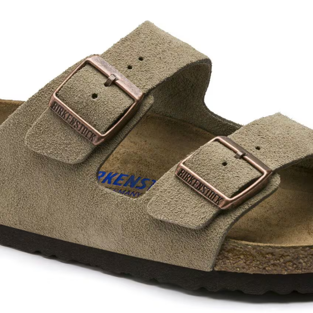 Arizona | Ante Taupe – Sandały casual z miękką anatomiczną wkładką