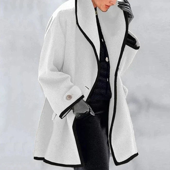 Liora Cappotto Lungo Donna | Giacca Invernale con Stile Classico