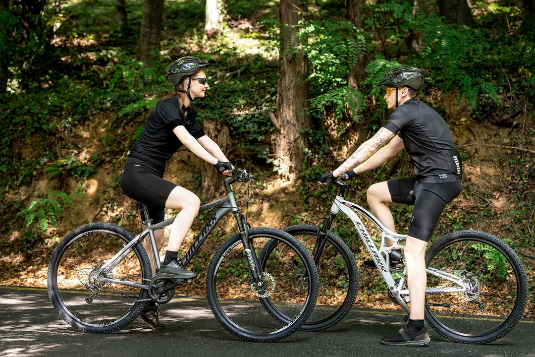 Chillaxx Bike Falcon Premium Mountainbike in 24,26,27.5 und 29 Zoll - Fahrrad für Jungen, Mädchen, Damen und Herren - Scheibenbremse- 21 Gang-Schaltung - Vollfederung