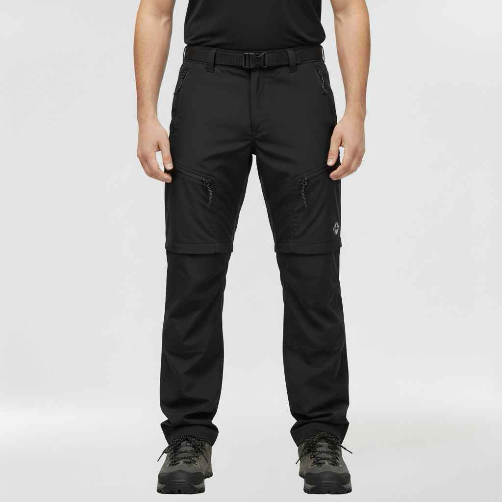 Spodnie bojówki męskie z bocznymi kieszeniami i prostym krojem