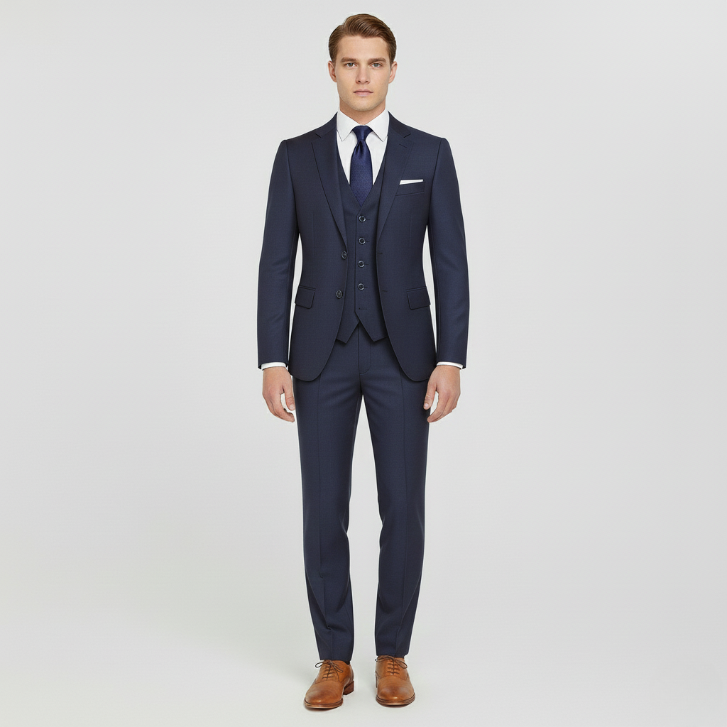 Κοστούμι δύο τεμαχίων για άνδρες με σακάκι και παντελόνι για επίσημες εκδηλώσεις