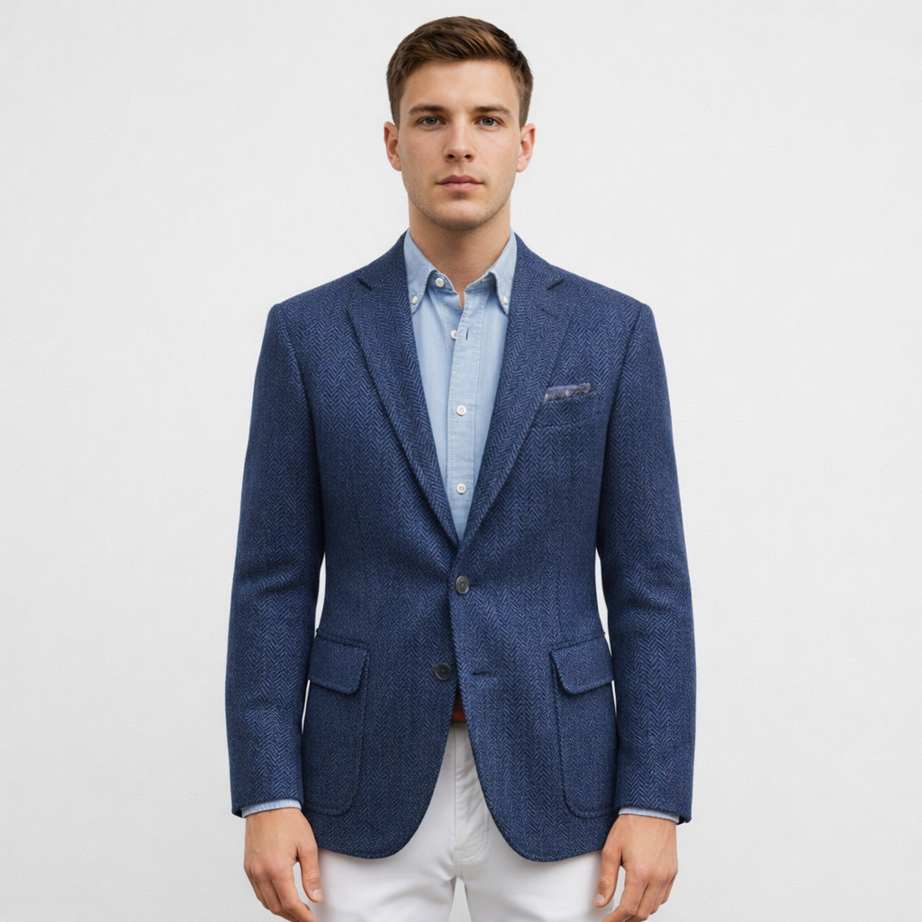 Pánské sako s jednoradým zapínáním, do kanceláře a na elegantní sportovní nošení