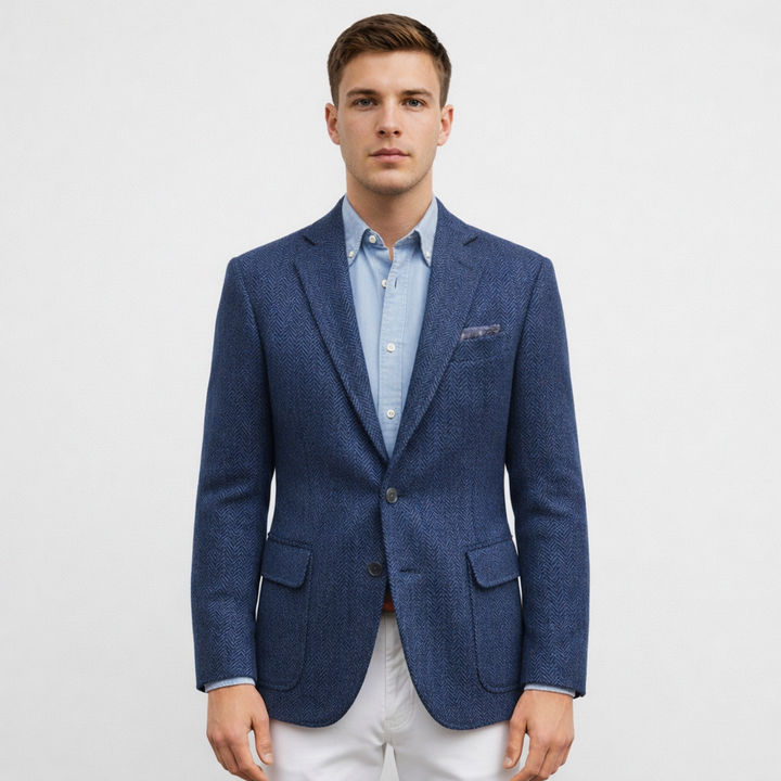 Pánské sako s jednoradým zapínáním, do kanceláře a na elegantní sportovní nošení