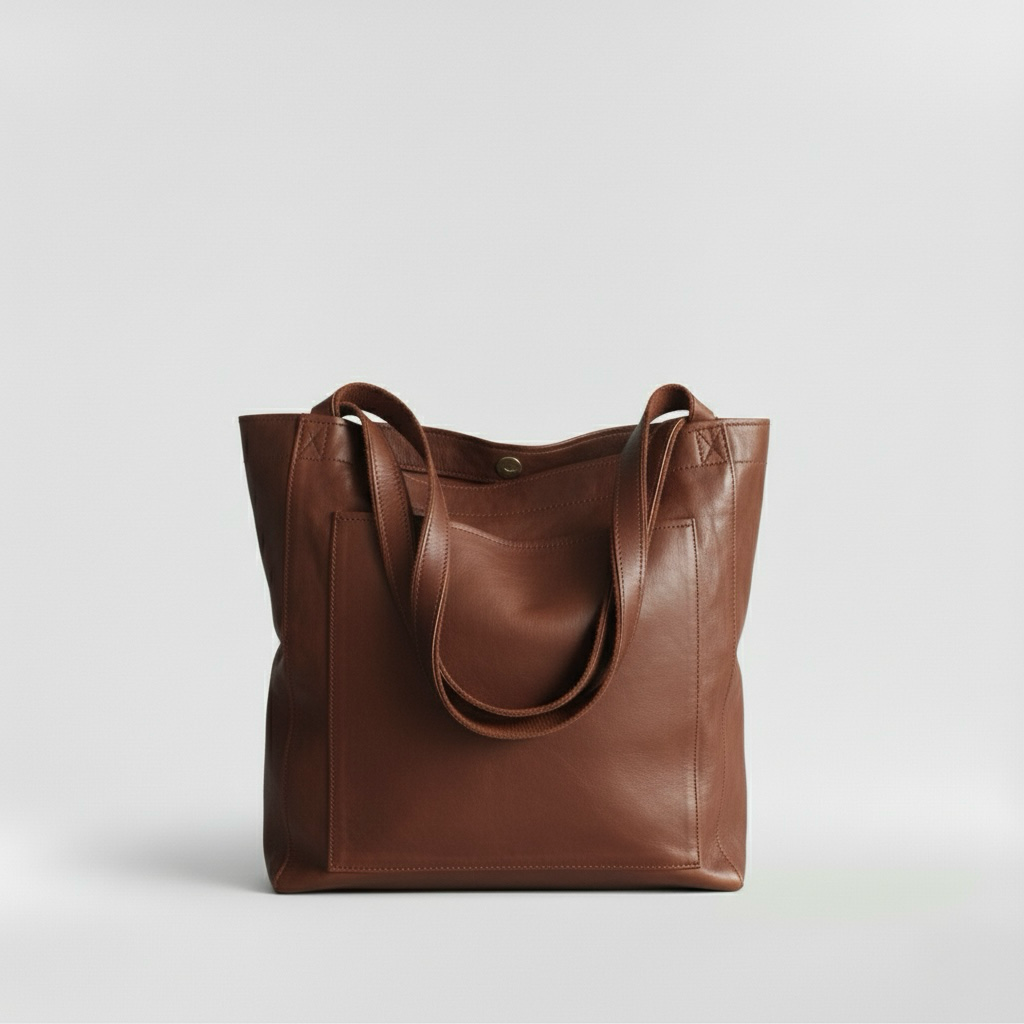 Large carryall bag for woman with shoulder straps