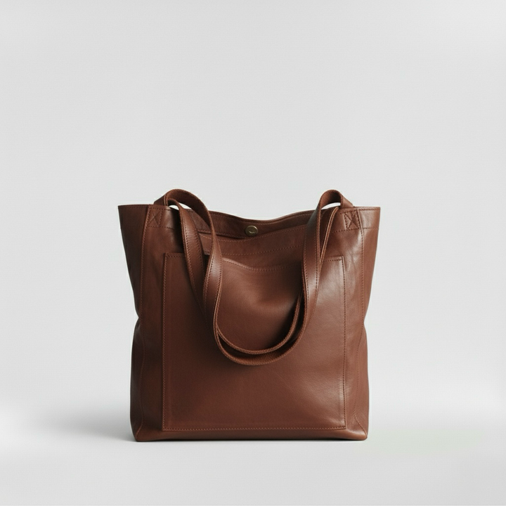 Large carryall bag for woman with shoulder straps