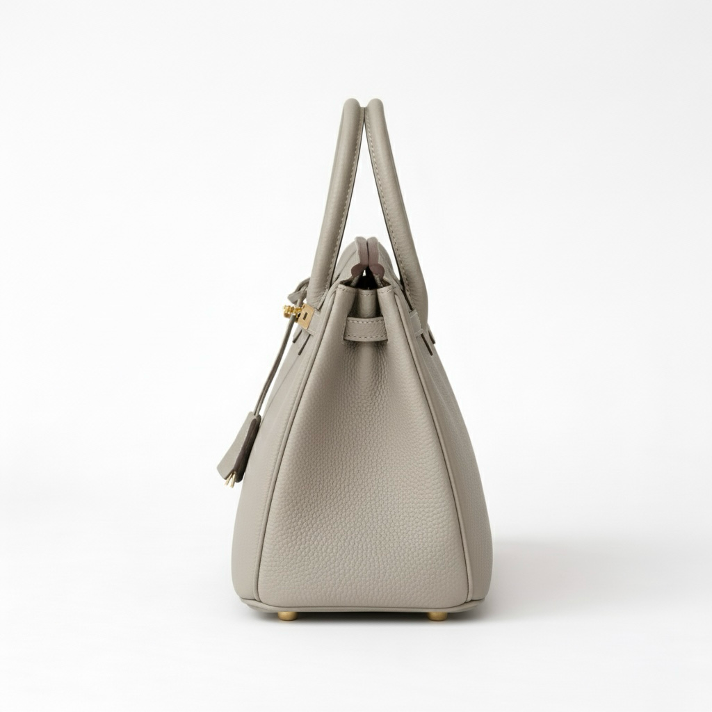 Τσάντα χειρός για γυναίκα με δομημένο σχήμα και επάνω λαβές