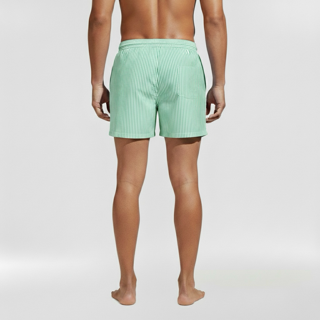 Kurze Badehose für Herren mit Kordelzug für den Strand