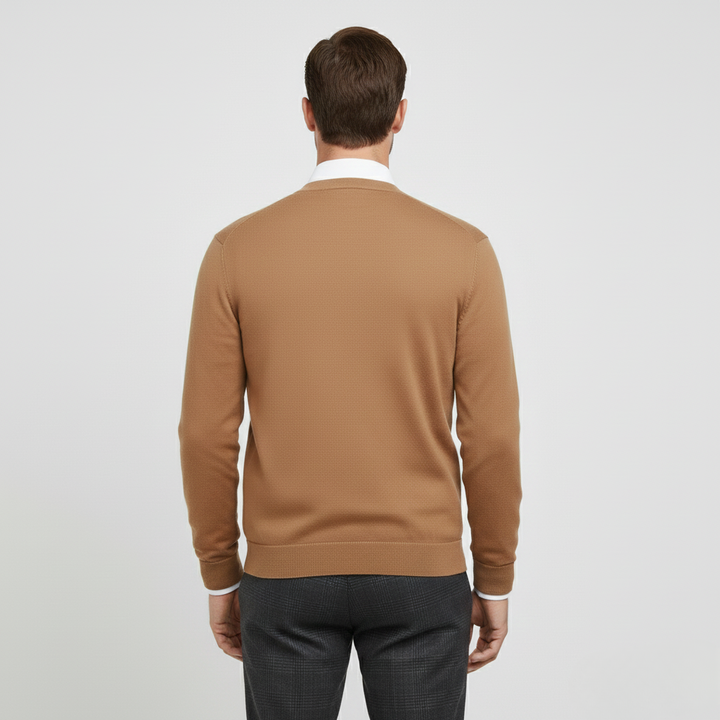 Cardigan cu nasturi pentru bărbați, pentru stil smart casual și utilizare zilnică