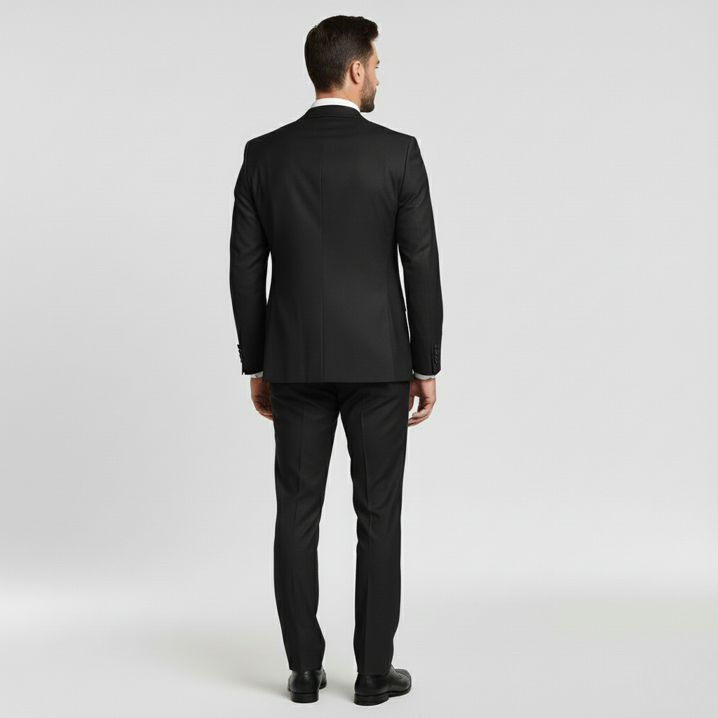 Costume 3 pièces pour homme avec veste, gilet et pantalon pour mariages