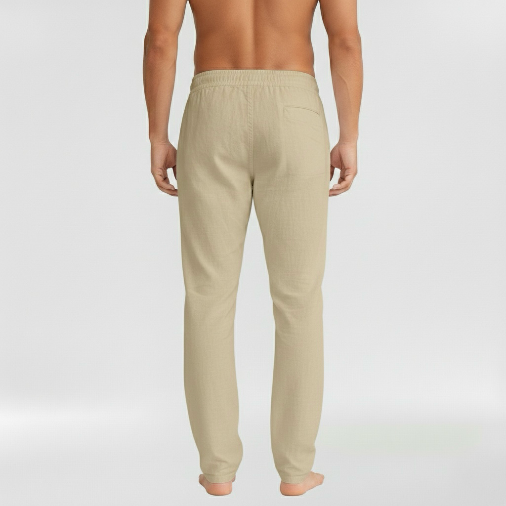 Ανδρικό παντελόνι με κορδόνι και ελαστική μέση, Καθημερινή εφαρμογή