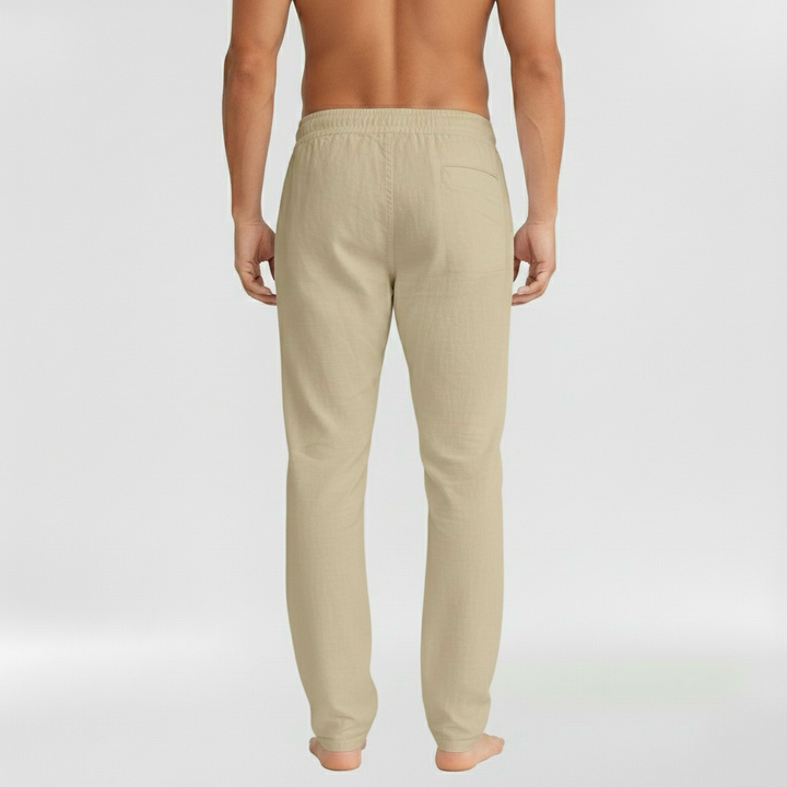 Ανδρικό παντελόνι με κορδόνι και ελαστική μέση, Καθημερινή εφαρμογή