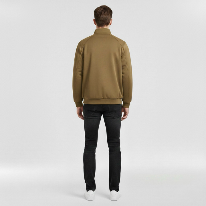 Jachetă bomber pentru bărbați, croială obișnuită, stil urban