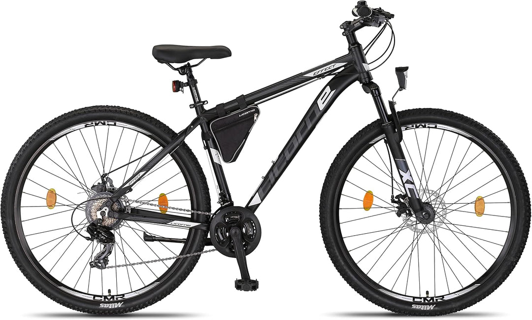 Licorne Bike Effect Premium Mountainbike Aluminium Discbremse Jungen Mädchen 21 Gang