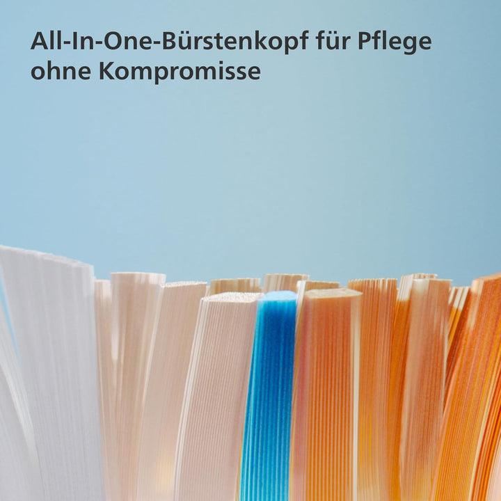 Philips Sonicare DiamondClean Prestige 9900 – Elektrische Zahnbürste mit SenseIQ, A3 Premium-All-in-One-Bürstenkopf und Ladeetui in Mitternachtsblau (Modell HX9992/12)