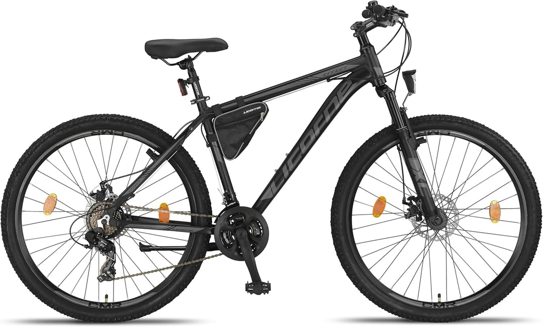 Licorne Bike Effect Premium Mountainbike Aluminium Discbremse Jungen Mädchen 21 Gang