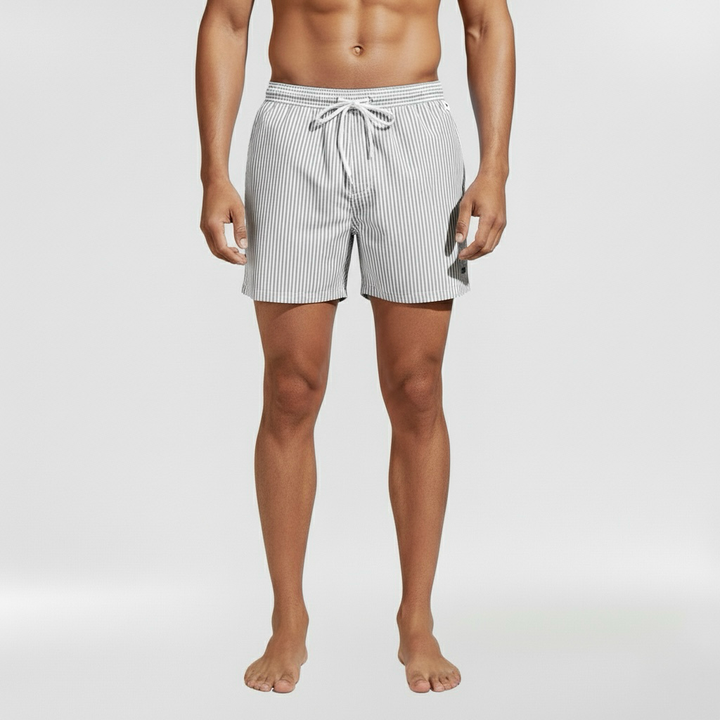Kurze Badehose für Herren mit Kordelzug für den Strand