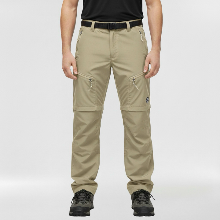 Spodnie bojówki męskie z bocznymi kieszeniami i prostym krojem