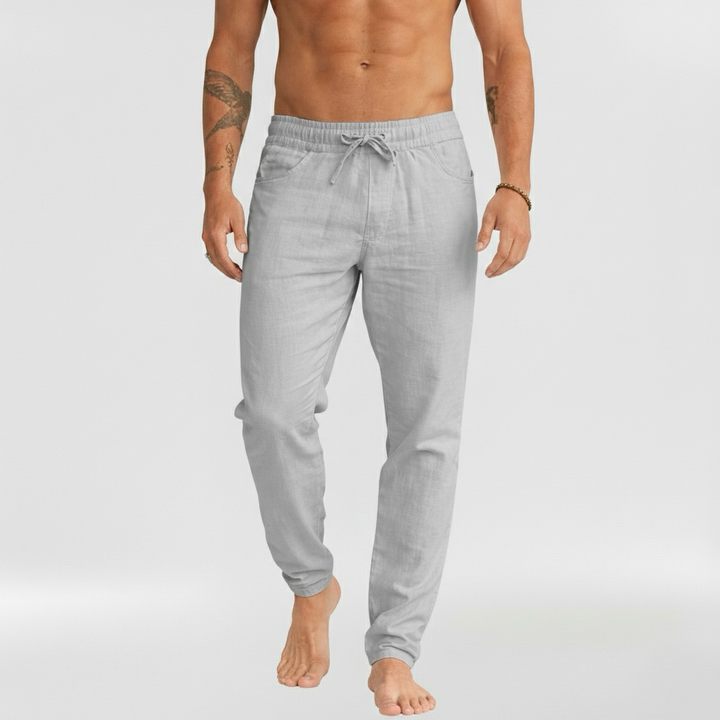 Ανδρικό παντελόνι με κορδόνι και ελαστική μέση, Καθημερινή εφαρμογή