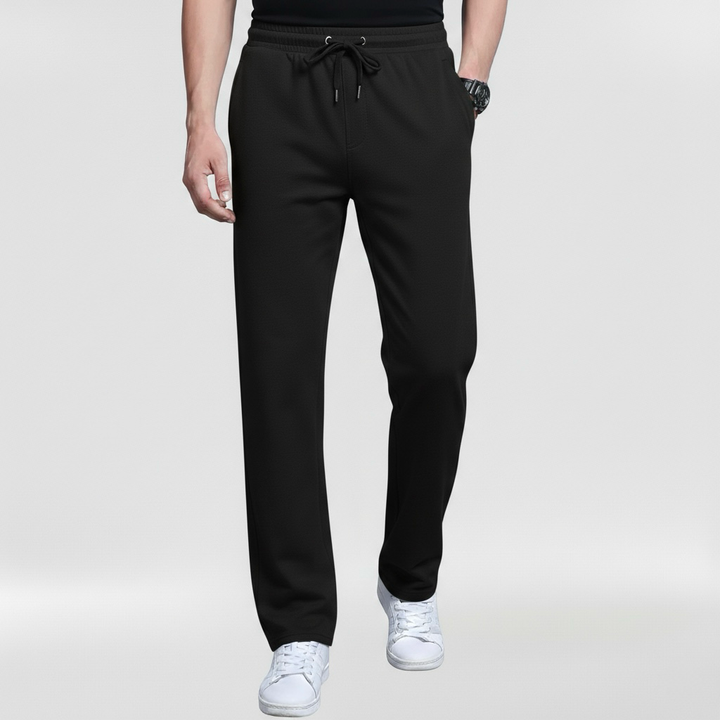 Pánské tepláky s nastavitelným šňůrkem a kapsami