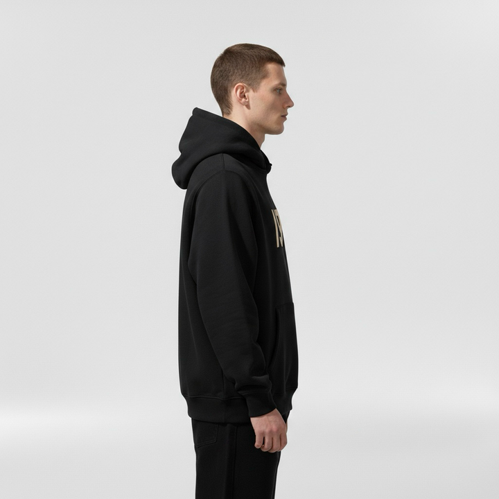 Kurtka z kapturem męska z regulowanym sznurkiem do codziennego, swobodnego użytku