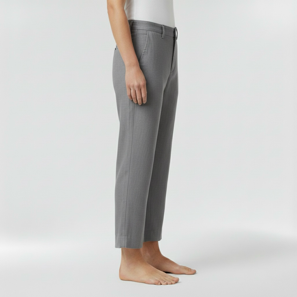 Pánské lněné kalhoty rovného střihu pro každodenní nošení