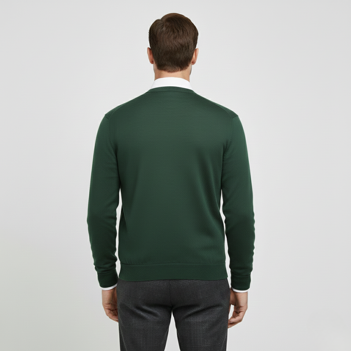 Cardigan cu nasturi pentru bărbați, pentru stil smart casual și utilizare zilnică