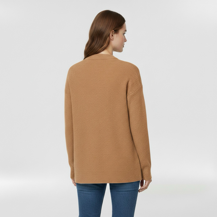 Dámský svetr na zip, ideální na přechodné období