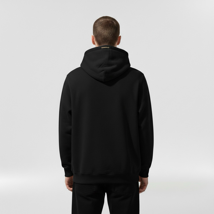 Kurtka z kapturem męska z regulowanym sznurkiem do codziennego, swobodnego użytku