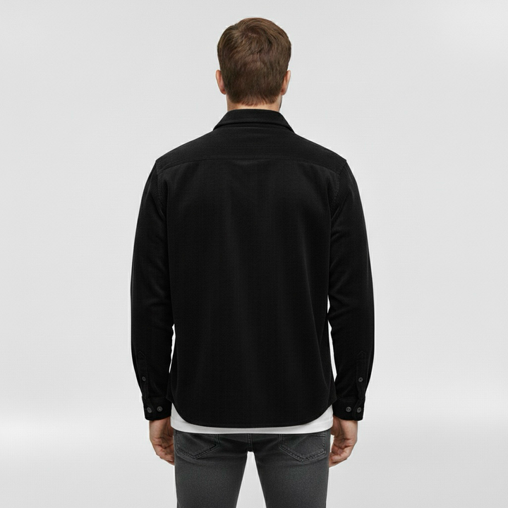 Herrenhemd mit Knöpfen für tägliche Smart-Casual-Looks