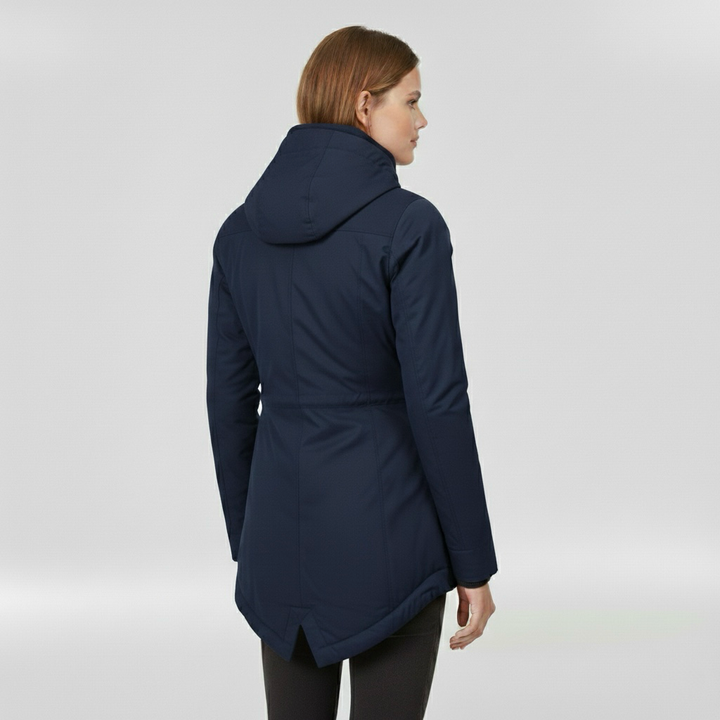 Parka invernale da donna con cappuccio per uso quotidiano e all'aperto