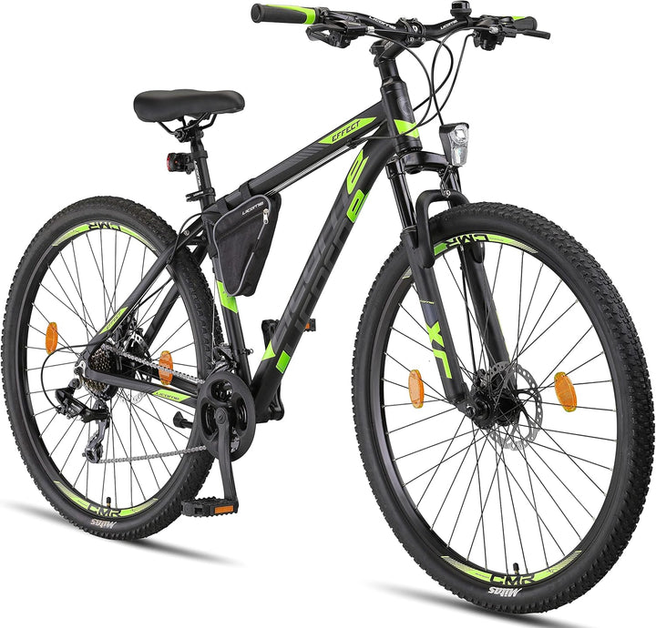 Licorne Bike Effect Premium Mountainbike Aluminium Discbremse Jungen Mädchen 21 Gang
