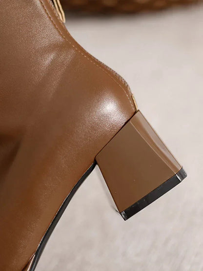 Botas Clásicas para Mujeres | Cierre de Cremallera Elegante