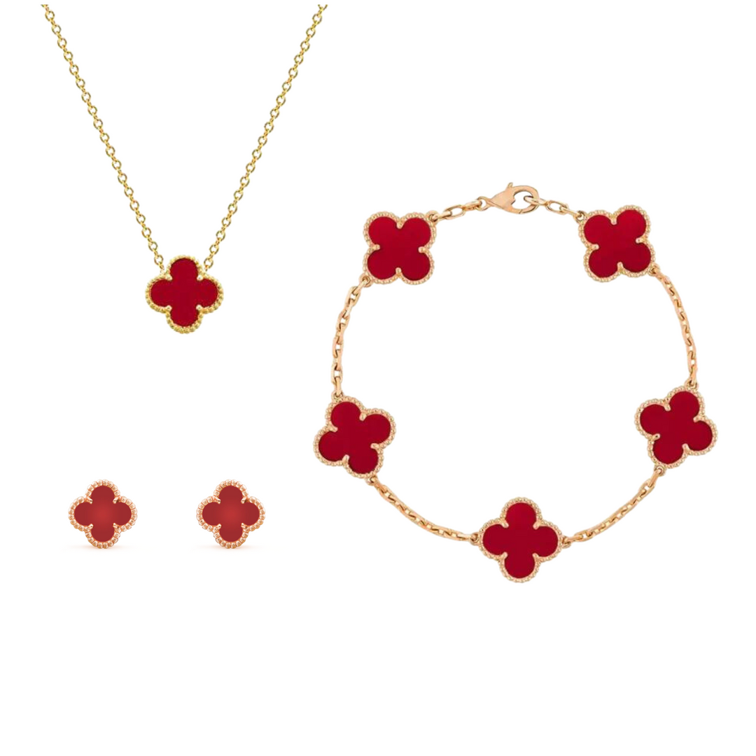 Ensemble d'accessoires Clover raffiné au style élégant