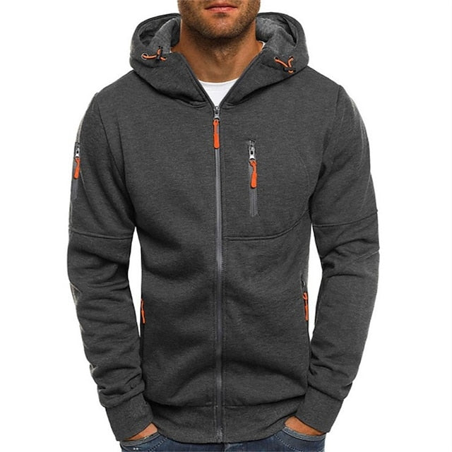 Norvian Sudadera Hombre | Sudadera con Cremallera para Hombre