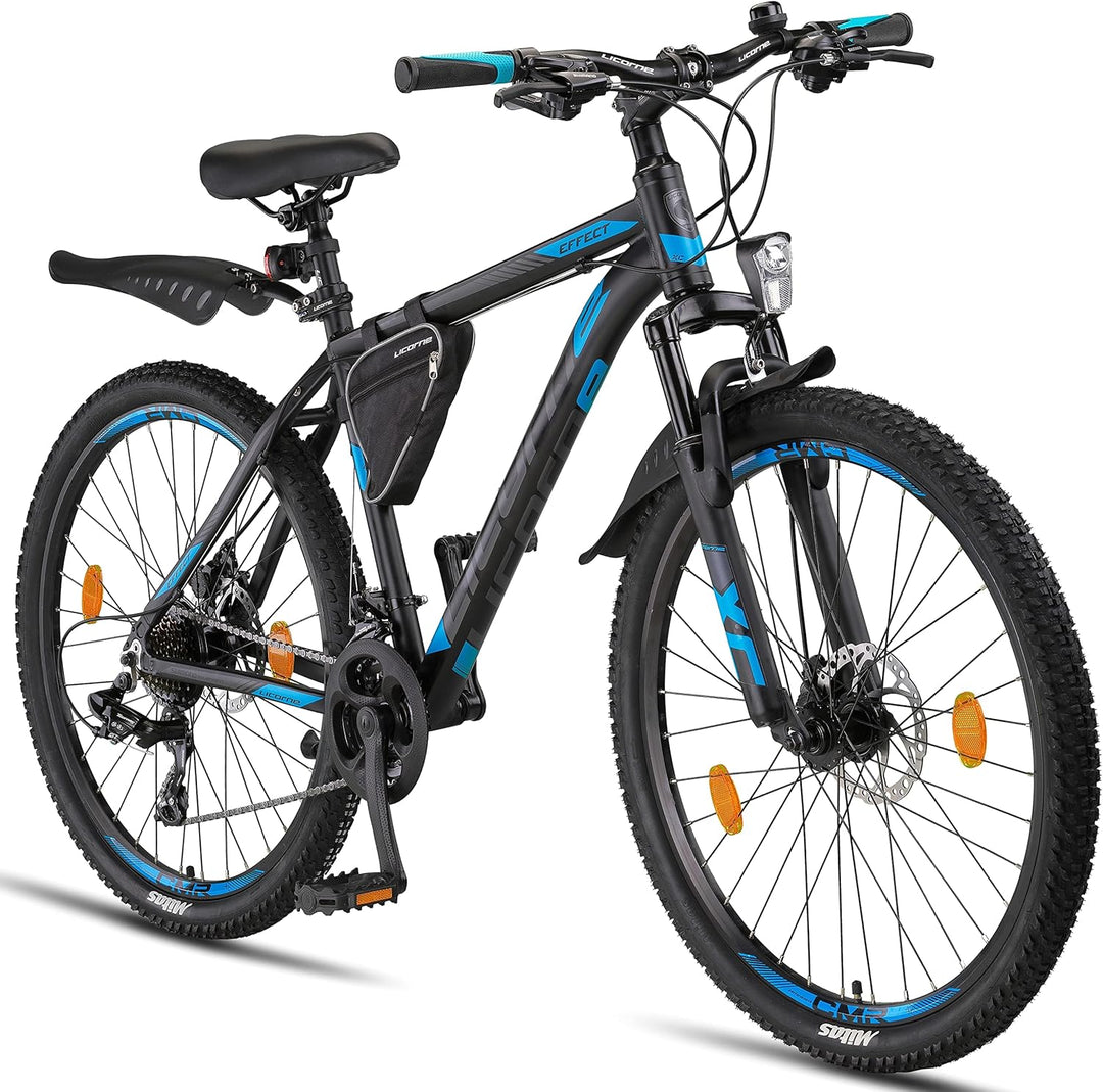 Licorne Bike Effect Premium Mountainbike Aluminium Discbremse Jungen Mädchen 21 Gang