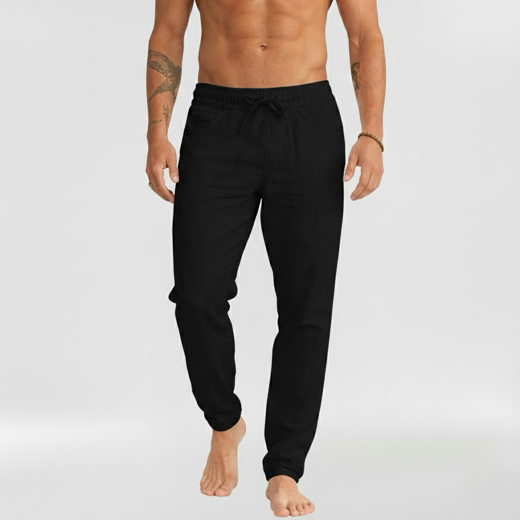 Ανδρικό παντελόνι με κορδόνι και ελαστική μέση, Καθημερινή εφαρμογή