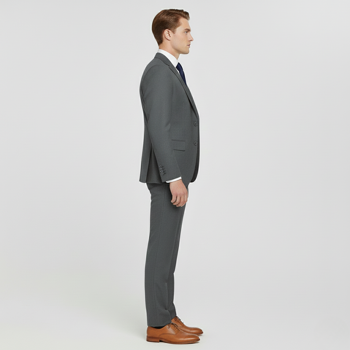 Κοστούμι δύο τεμαχίων για άνδρες με σακάκι και παντελόνι για επίσημες εκδηλώσεις